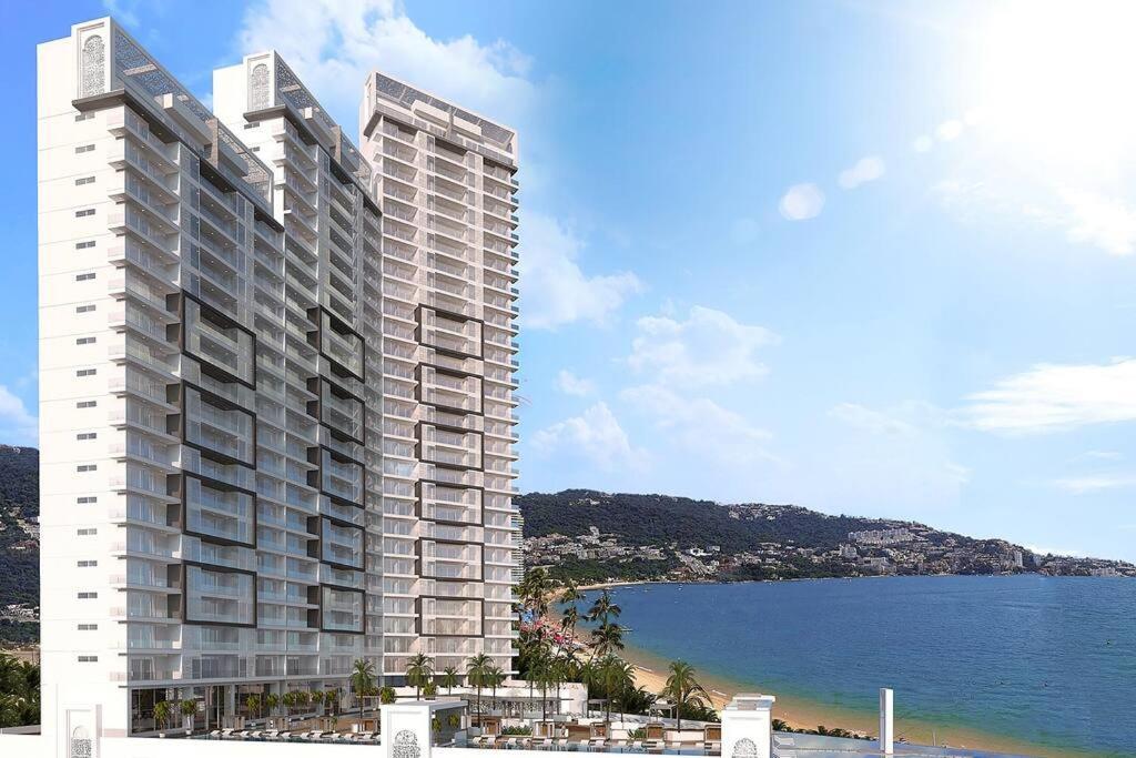 Luxury Apartment In Front Of Acapulco Beach Exterior foto