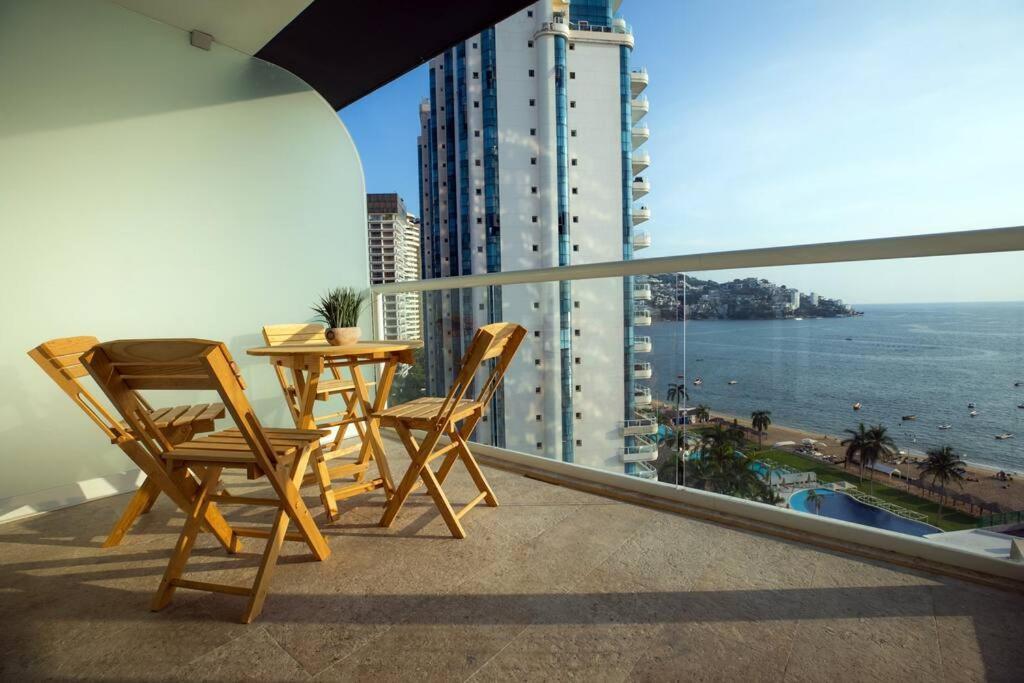 Luxury Apartment In Front Of Acapulco Beach Exterior foto