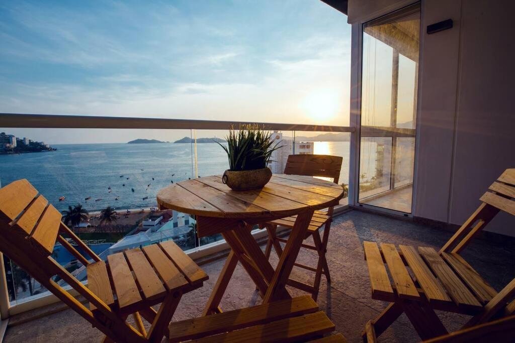 Luxury Apartment In Front Of Acapulco Beach Exterior foto